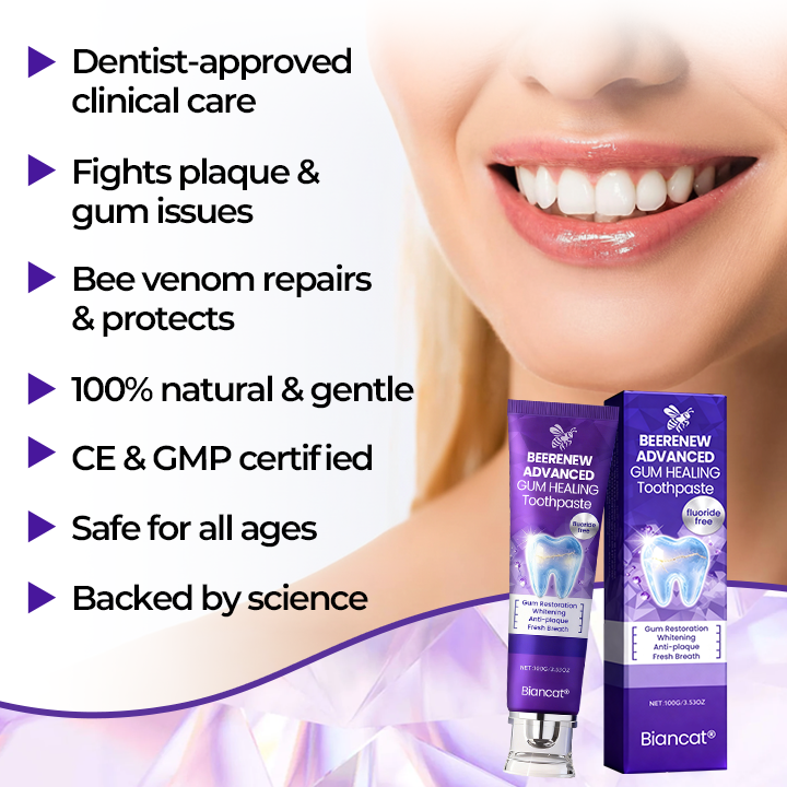 Big Sale 50% - HoneyHeal Natural Gum Protection Toothpaste