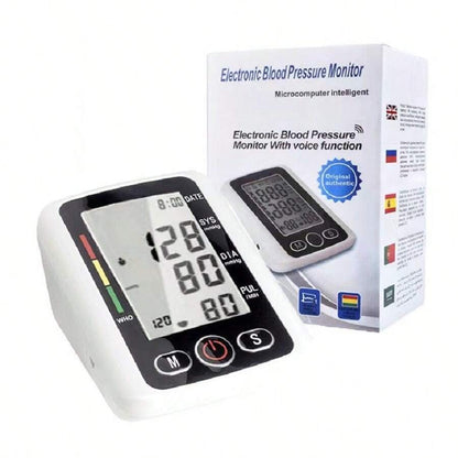 Save 50% - Digital Arm Blood Pressure Monitor Easy Home