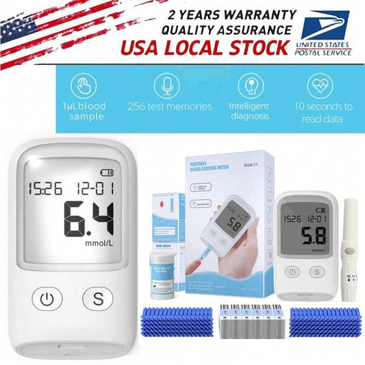 Big Sale🔥Blood Glucose Meter Diabetes Test Kit