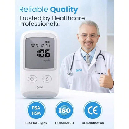 Big Sale🔥Blood Glucose Meter Diabetes Test Kit
