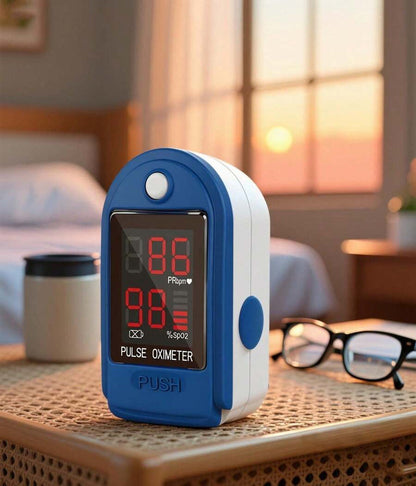 Hot🔥Fingertip Pulse Oximeter – Portable SpO2 &amp; O2 Monitor