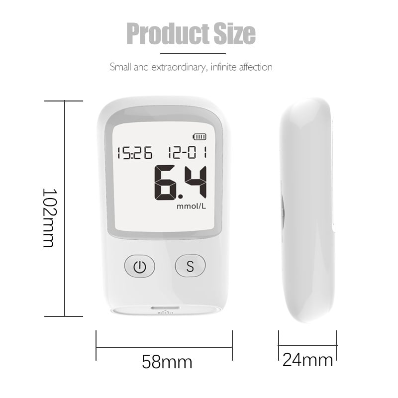 Big Sale🔥Blood Glucose Meter Diabetes Test Kit